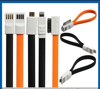Flat Magnet Sync Charging Cord Micro USB 2.0 Data Cable