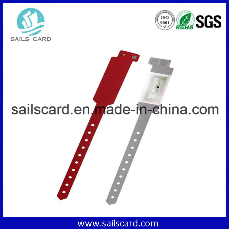 Professional Adult Size PVC Material Medical Alert ID Bracelet