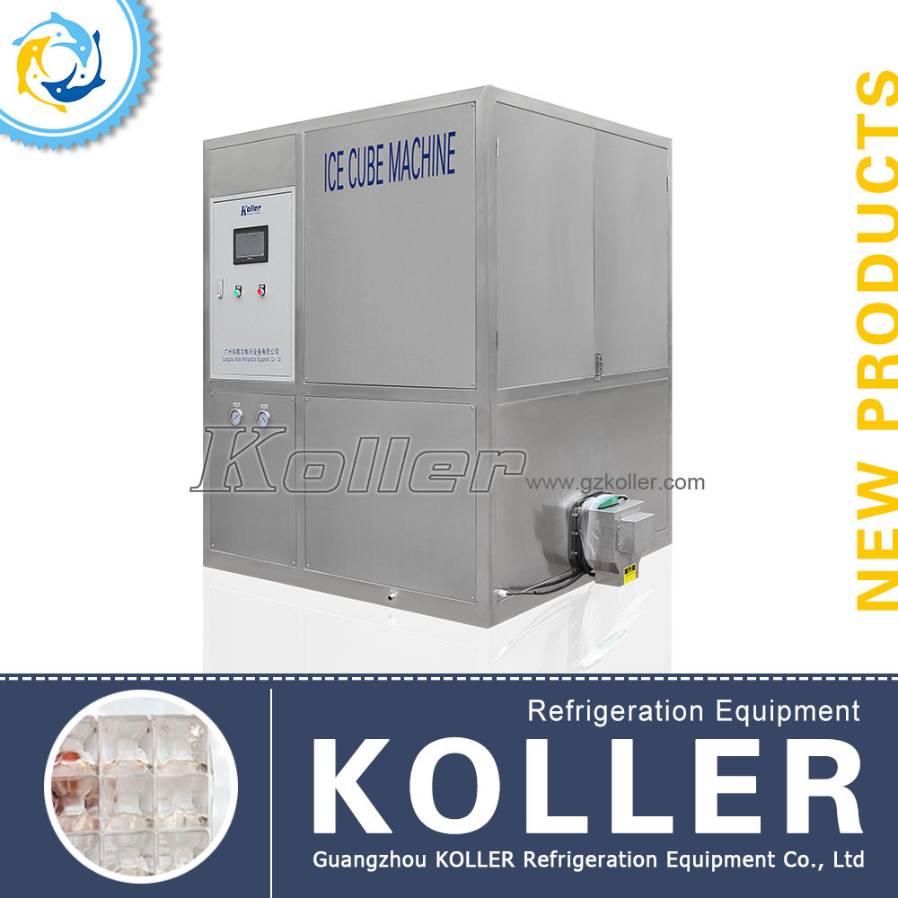 2 Tons/Day CE Approved Cube Ice Machine for France