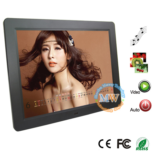 15 Inch Digital Photo Frame with MP3 MP4 Music Picture Video (MW-1508DPF)