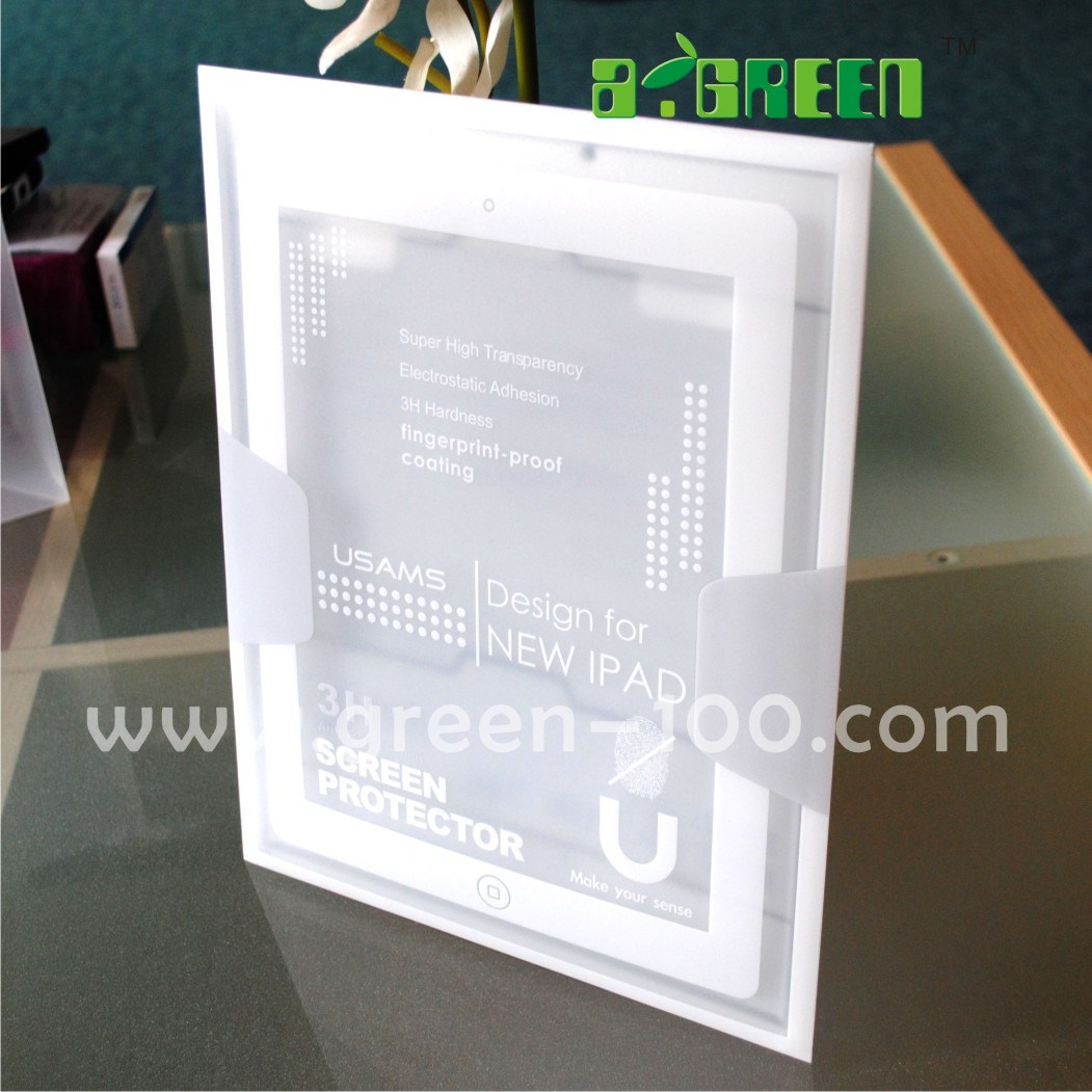 High Quality Clear Printing Plastic Box for iPad (L-19)