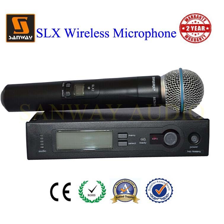 Slx Series Karaoke UHF Wireless Microphone, Wireless Lavalier Microphone