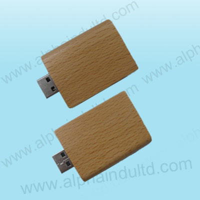 Wood USB Flash Drive (ALP-015U-5-A)