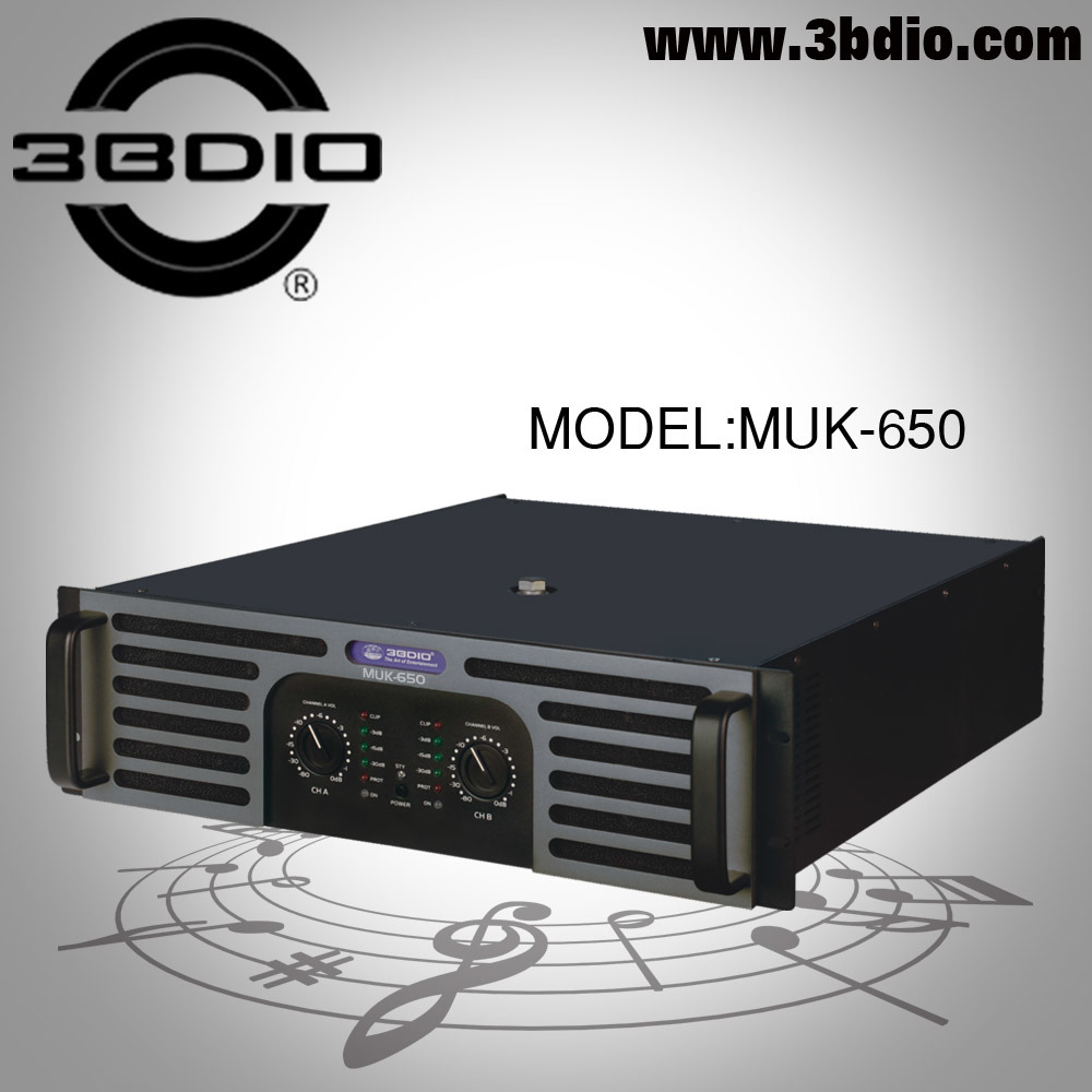 650W Power Amplifier (MUK-650)