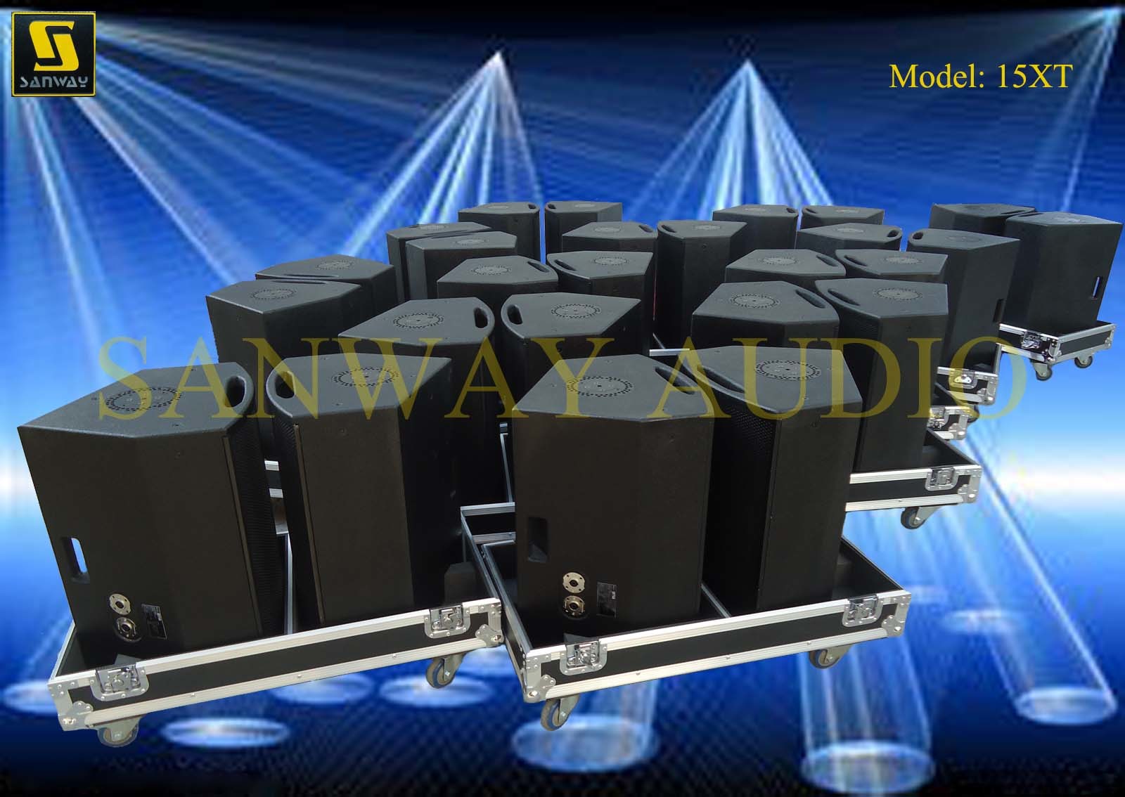 Stage Audio Equipment, Monitor Speaker (15XT)