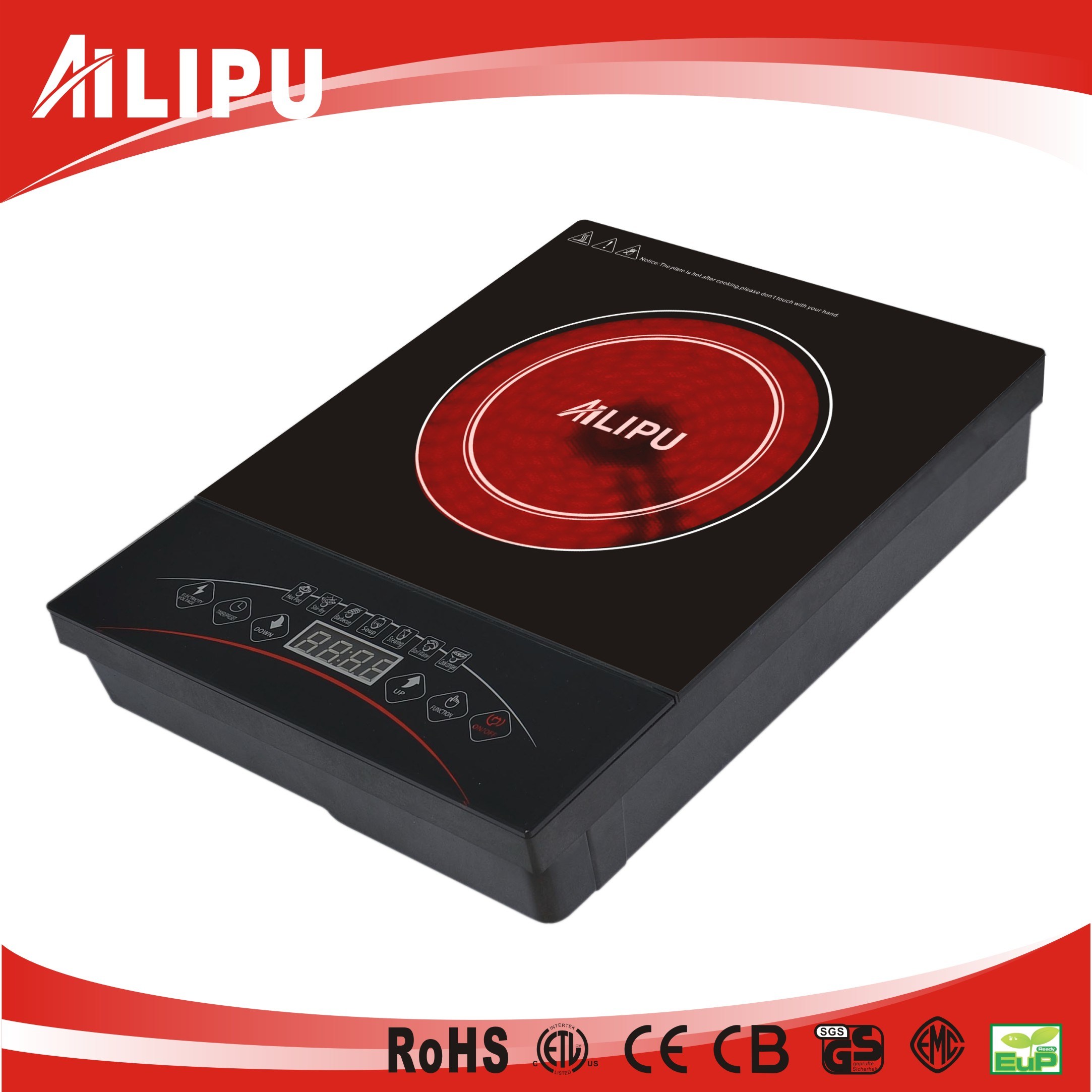 Ailipu Single Portable Radiant Cooker for BBQ and Warm Use