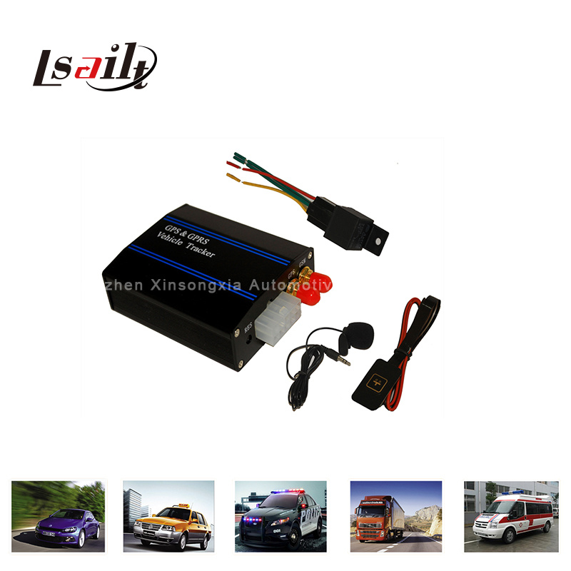 GPS/GSM Tracking System with Mic/Phone Port (Remote Monitoring)