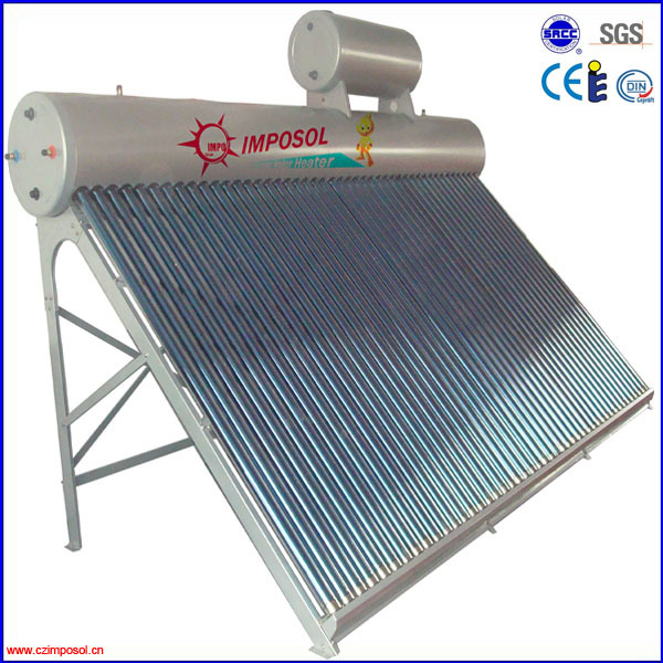 Green Energy Solar Water Heater with CE/Solar Keymark