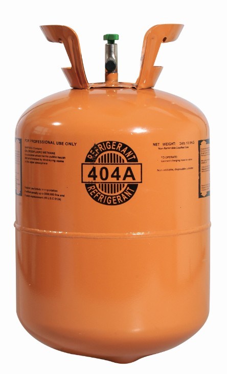 R404A High Purity Refrigerant Gas Industrial Mixture ISO-Tank for Refrigerator