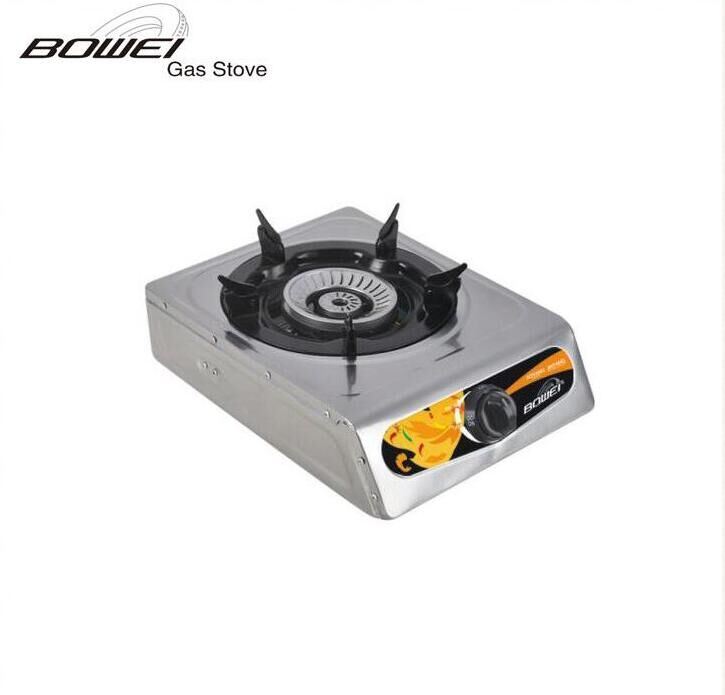 Stainless Steel Portable Gas Stove with Single Burner Bw-1003