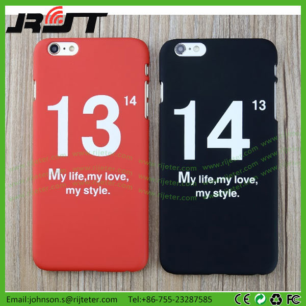 Frosted PC Case Hard Matte Plastic Mobile Phone Case for iPhone 6 6s