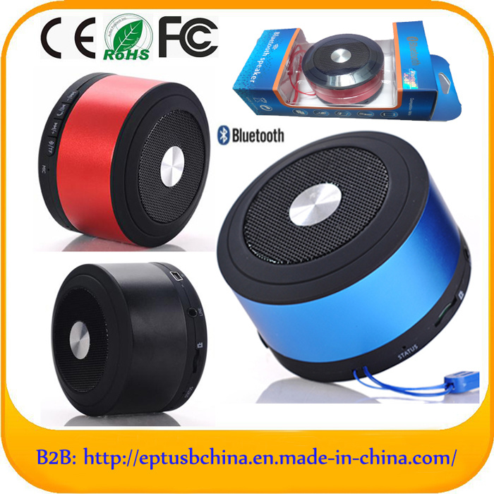 TF Card Round Shape Colorful Portable Wireless Bluetooth Speaker