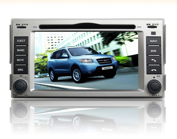 Ugo Car DVD GPS Player for Hyundai Santa Fe SD-6093