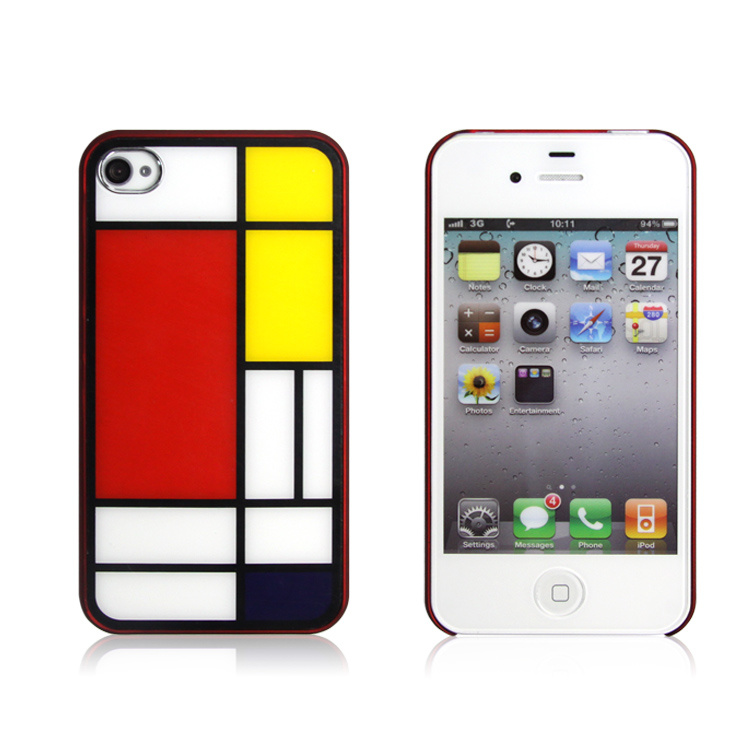 Mobile Phone Cover for iPhone 4/4s Double Injection Protective Case