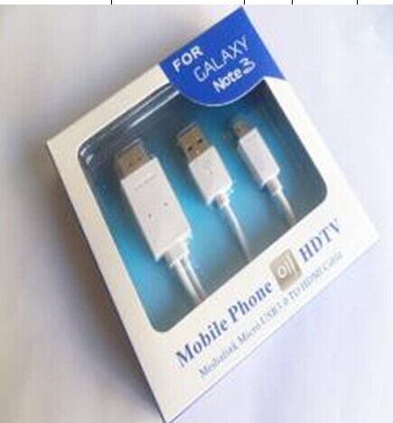 Mhl Cable Note 3 /Micro USB to HDMI HDTV Cable (KW06400)