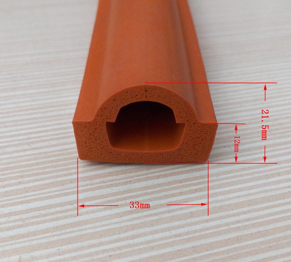 Flexible Heat Resistant Silicone Rubber Seal Strips with Competitive Price