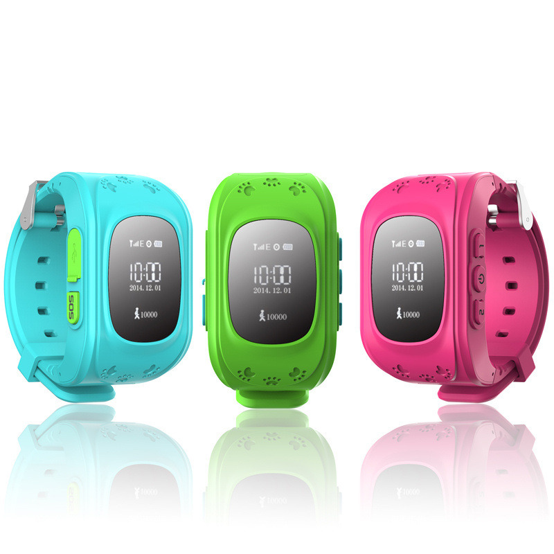 Q50 Protective GPS Tracking OLED Child Smart Watch