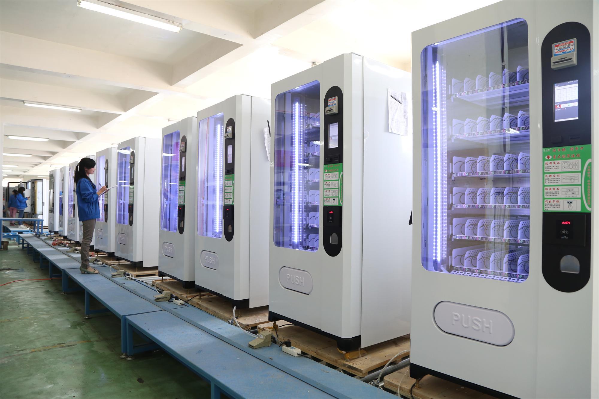 Popular Cold Drinks and Snack Vending Machine LV-205f