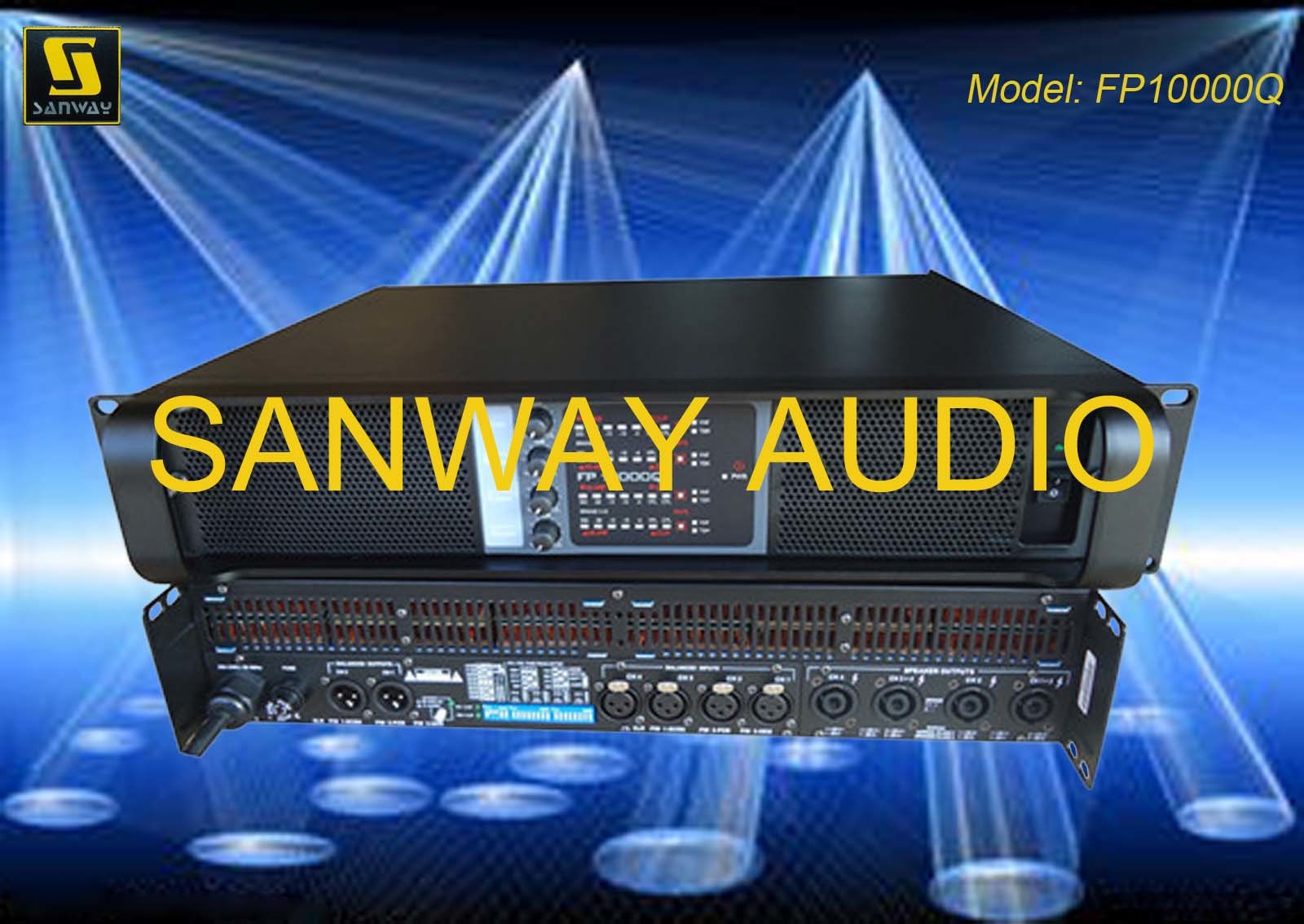 Fp10000q Switch Digital PRO Audio Power Amplifiers, Linear Amplifier