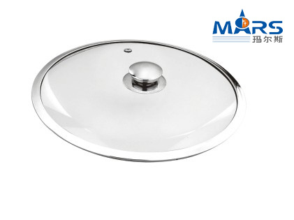 T-Glass Stainless Steel Pot Cover