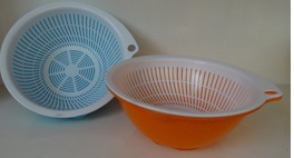 Plastic Colorful Dripping Basket 4045g