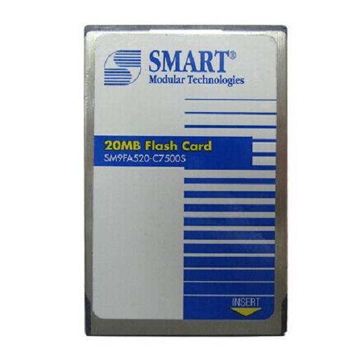 Smart 20MB PCMCIA Flash Memory Card PC Card 68pins