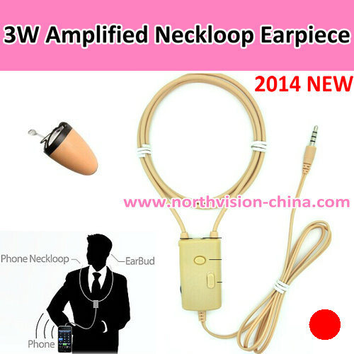 2014 New Designed Amplified Neckloop Bluetooth Earpiece