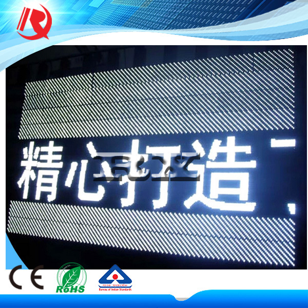 Programable LED Sign P10 White DIP Module Display