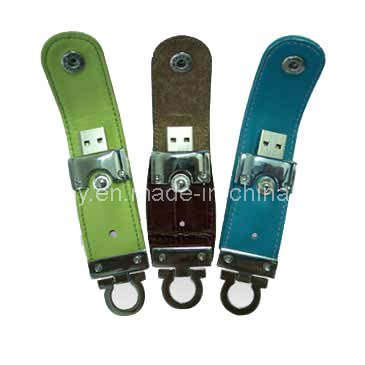 Exclusive Leather USB Flash Drive (TY9024)