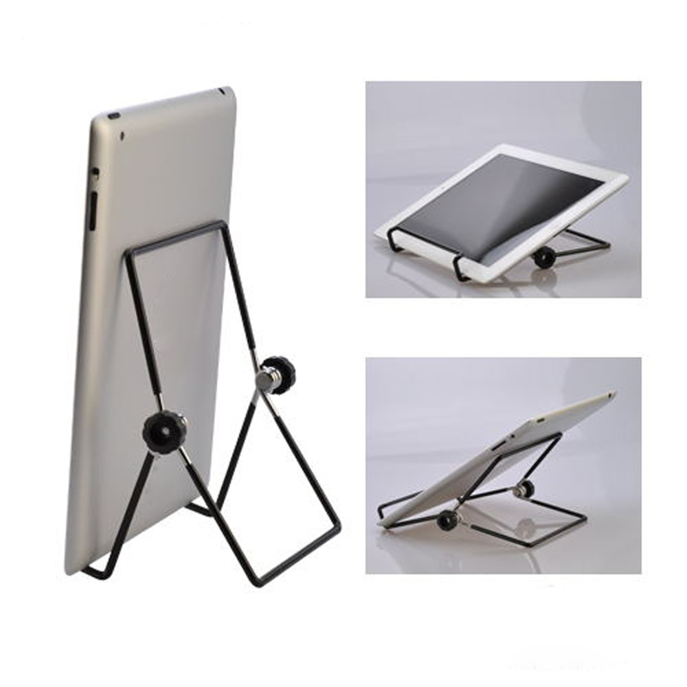 Useful Portable Metal Multi-Angle Stand Holder for iPad 2