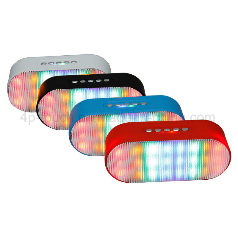 Hot Selling Portable Bluetooth Speaker with LED Disco Light (CH-302)