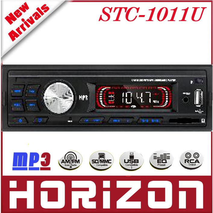 Car Audio STC-1011U, Car USB MP3 Player, Car MP3 Player SD MMC USB for iPod Car Stereo Adapters