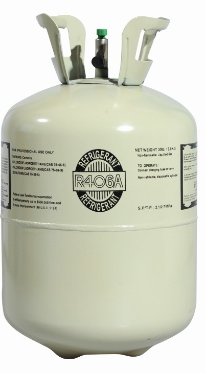 R406A Refrigerant Gas with High Purity for Refrigerator