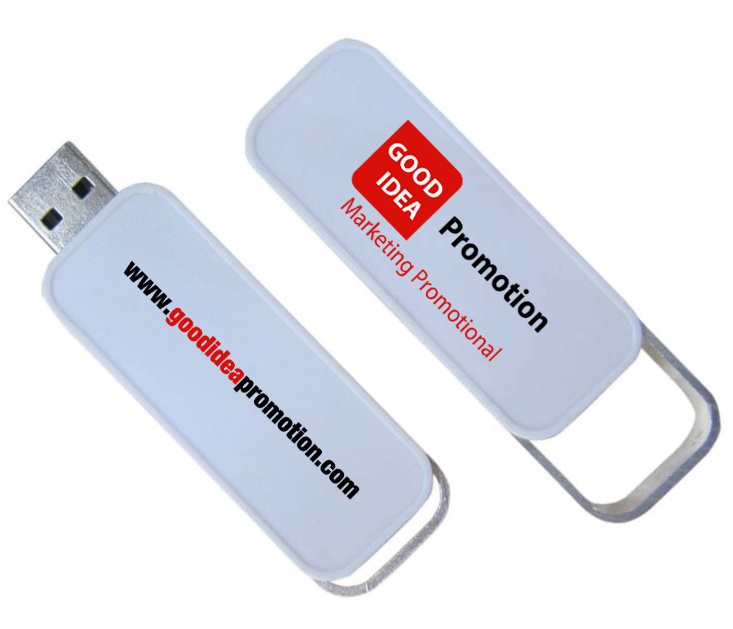 Custom Plastic Telescopic USB Flash Drive