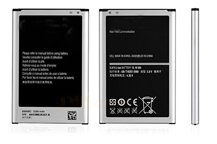 3200mAh Li-ion Battery for Samsung Galaxy Note3