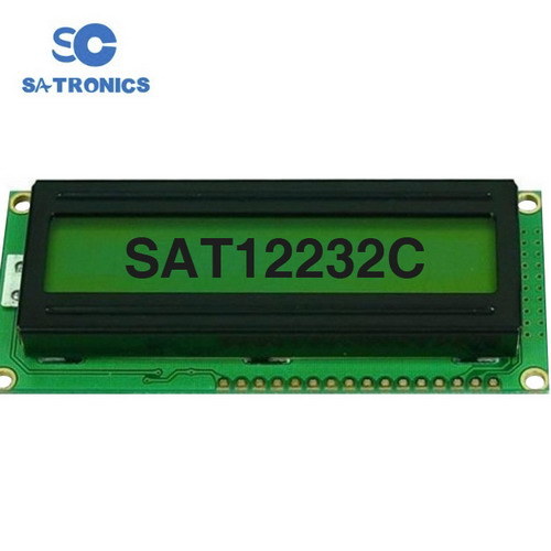 Better 12232 Dots Stn Graphic LCD Display (Size: 74*27.5mm)