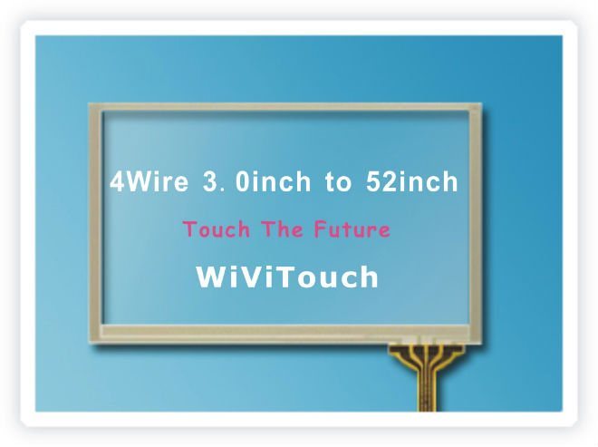 4 Wire Resistive Touch Screen Panel 10.2''