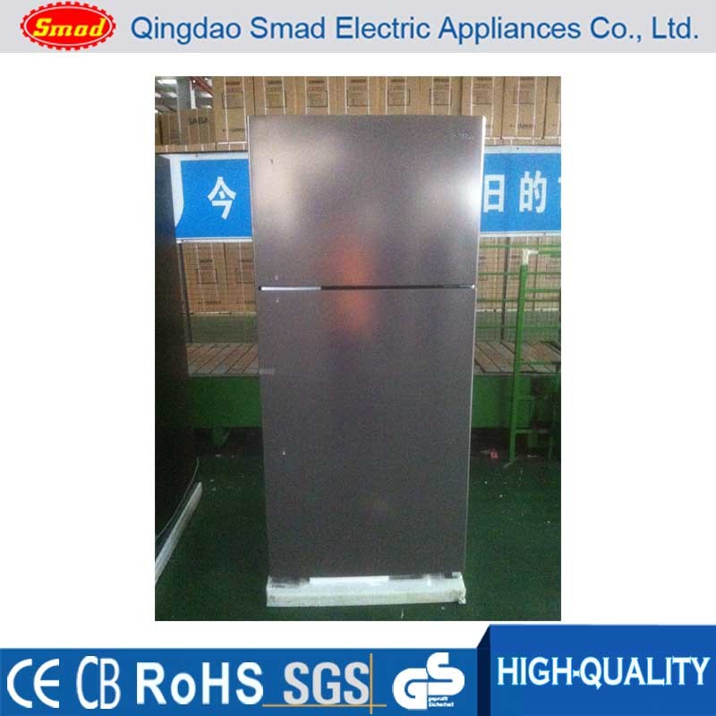 Stainless Steel Large Capacity Refrigerator with DOE/E-Star