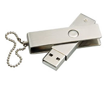 Swivel Metal USB Flash Drive (PZM608)
