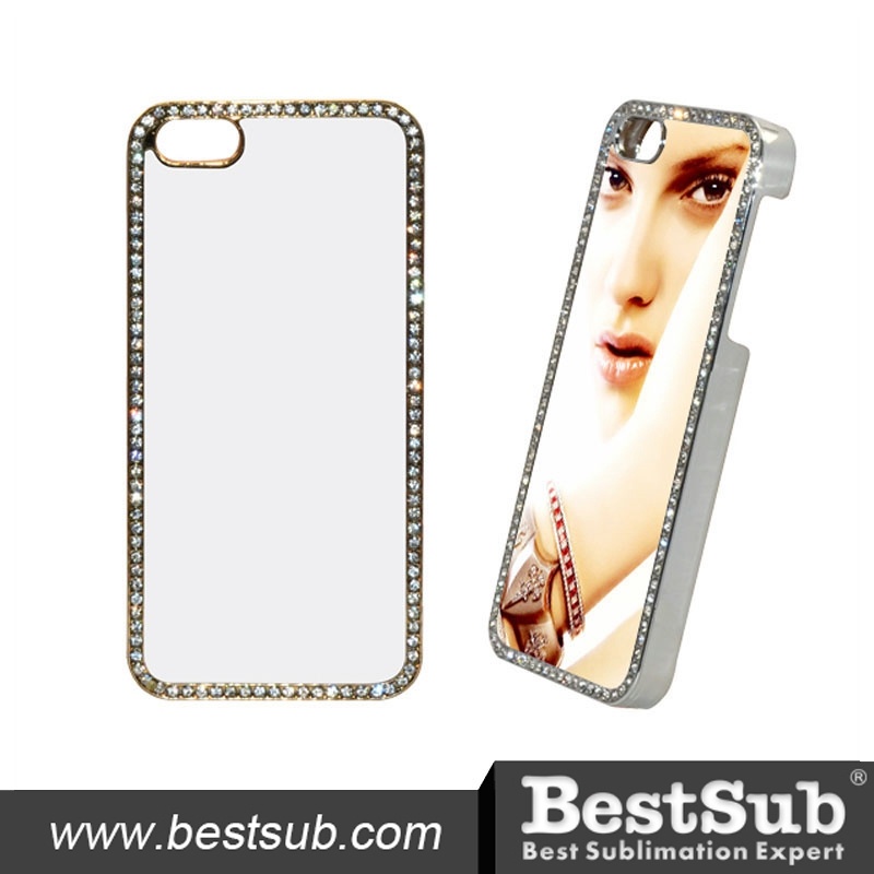 Bestsub New Personalized Sublimation Phone Cover for iPhone 5/5s/Serhinestone Cover (IP5K54S)