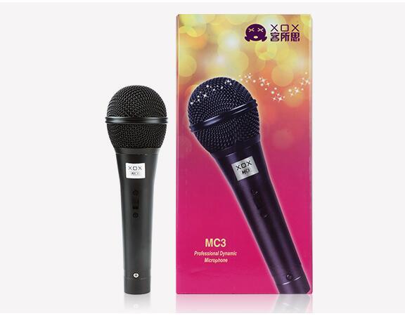 Xox Mc3 Durable and Rugged Steel Grille Dynamic Broadcasting Microphone