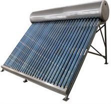 EN12976 Copper Coil Vacuum Tube Solar Water Heater