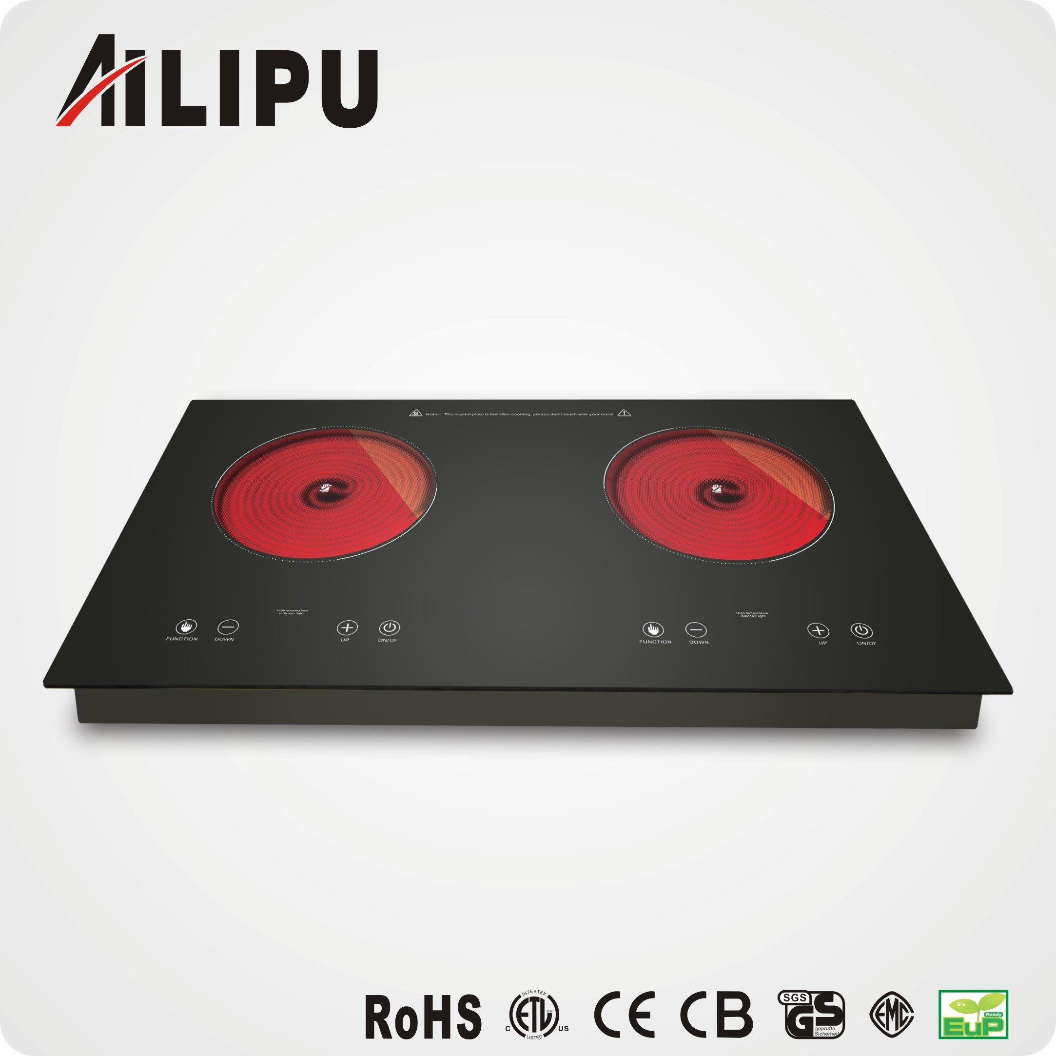 2016 New Design Appliance Double Electric Hotplate/Ceramic Cookers/Infrared Cooker