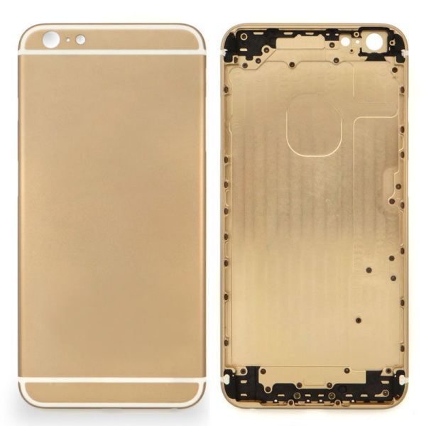 Wholesale Mobile Phone Gold Battery Cover for iPhone 6 Plus