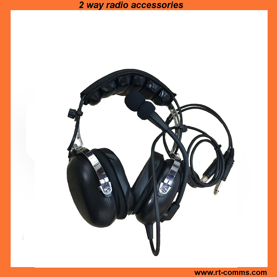 Aviation Headset with Flexible Boom for Perfect Microphone Placement pH100A