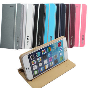 PU Leather Mobile Phone Cases for Samsung S6 / S6 Edge / iPhone 6s