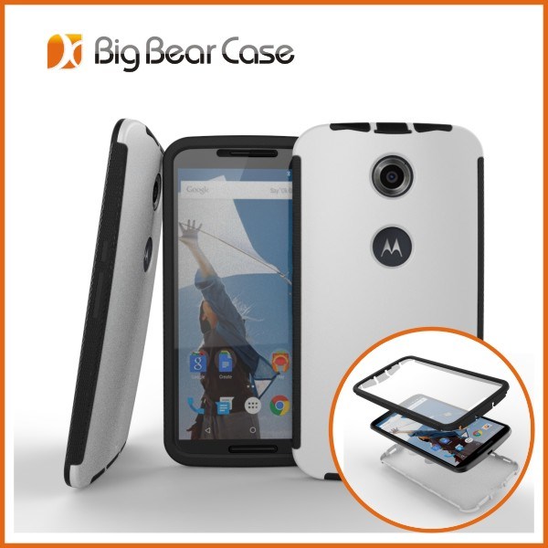 Dual Layer Mobile Phone Protection Case for Google Nexus 6