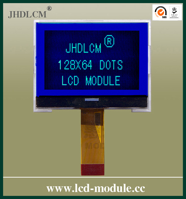 LCD DOT Matrix Display (JHD12864-G86BTB-BL)