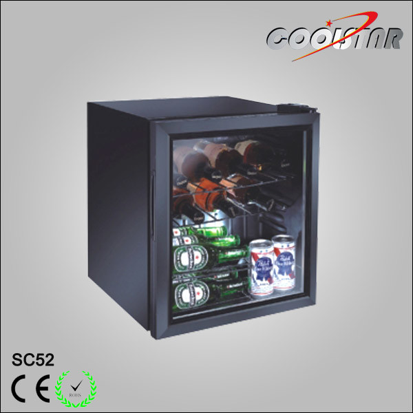 Liquor and Beverages Storage Showcase Refrigerator (SC-52)