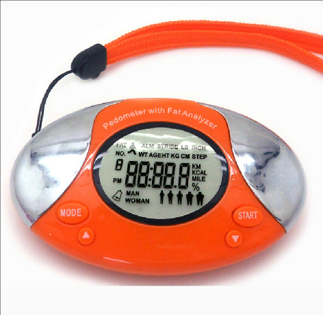 Haptime Pedometer/Wrist Step Counter/Cheap Pedometer Watch/Pedometer Slap Watch